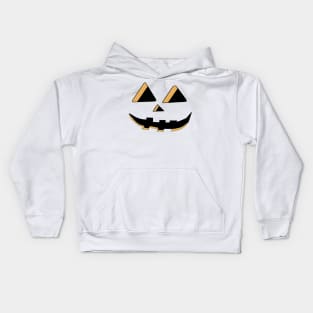 Pumpkin Face Kids Hoodie